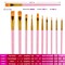 Paint Brushes Set, 20 Pcs Paint Brushes for Acrylic Painting, Oil Watercolor Acrylic Paint Brush, Artist Paintbrushes for Body Face Rock Canvas, Kids Adult Drawing Arts Crafts Supplies, Blush